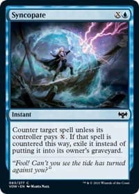 Syncopate - Innistrad: Crimson Vow - Magic: The Gathering card