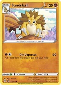 Sandslash - SWSH08: Fusion Strike - Pokemon card