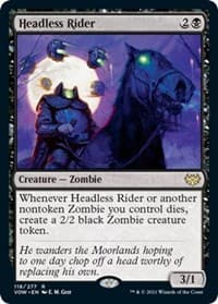Headless Rider - Innistrad: Crimson Vow - Magic: The Gathering card
