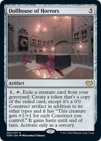 Dollhouse of Horrors - Innistrad: Crimson Vow - Magic: The Gathering card