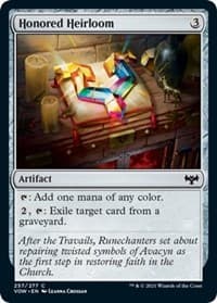 Honored Heirloom - Innistrad: Crimson Vow - Magic: The Gathering card