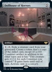 Dollhouse of Horrors (Extended Art) - Innistrad: Crimson Vow - Magic: The Gathering card