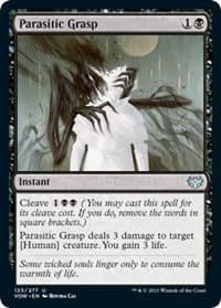 Parasitic Grasp - Innistrad: Crimson Vow - Magic: The Gathering card