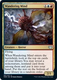 Wandering Mind - Innistrad: Crimson Vow - Magic: The Gathering card