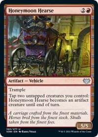 Honeymoon Hearse - Innistrad: Crimson Vow - Magic: The Gathering card
