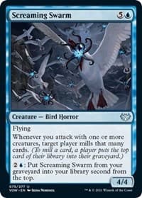 Screaming Swarm - Innistrad: Crimson Vow - Magic: The Gathering card