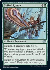 Spiked Ripsaw - Innistrad: Crimson Vow - Magic: The Gathering card