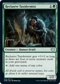 Reclusive Taxidermist - Innistrad: Crimson Vow - Magic: The Gathering card