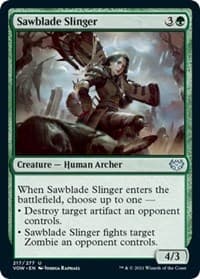 Sawblade Slinger - Innistrad: Crimson Vow - Magic: The Gathering card