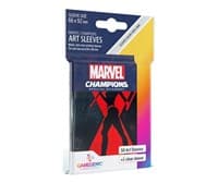 Marvel Champions - Black Widow Card Sleeves (50ct.) - GameGenic Card Sleeves - Card Sleeves card