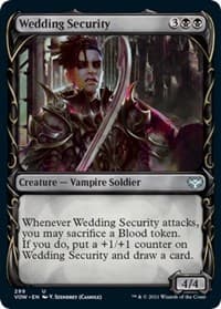 Wedding Security (Showcase) - Innistrad: Crimson Vow - Magic: The Gathering card