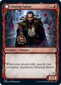 Alluring Suitor (Showcase) - Innistrad: Crimson Vow - Magic: The Gathering card