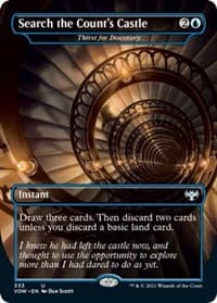 Search the Count's Castle - Thirst for Discovery - Innistrad: Crimson Vow - Magic: The Gathering card