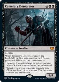 Cemetery Desecrator - Innistrad: Crimson Vow - Magic: The Gathering card