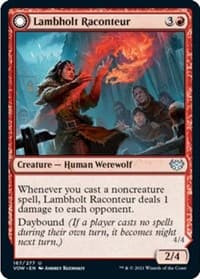 Lambholt Raconteur - Innistrad: Crimson Vow - Magic: The Gathering card