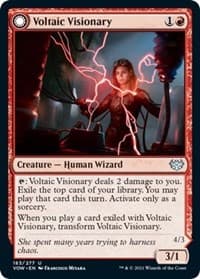 Voltaic Visionary - Innistrad: Crimson Vow - Magic: The Gathering card