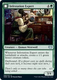 Infestation Expert - Innistrad: Crimson Vow - Magic: The Gathering card