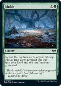 Mulch - Innistrad: Crimson Vow - Magic: The Gathering card