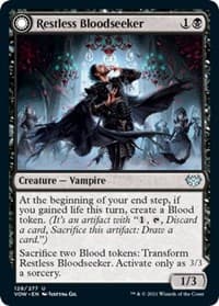 Restless Bloodseeker - Innistrad: Crimson Vow - Magic: The Gathering card