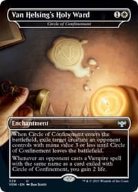 Van Helsing's Holy Ward - Circle of Confinement - Innistrad: Crimson Vow - Magic: The Gathering card