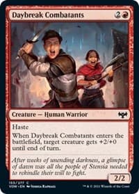 Daybreak Combatants - Innistrad: Crimson Vow - Magic: The Gathering card
