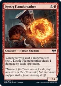 Kessig Flamebreather - Innistrad: Crimson Vow - Magic: The Gathering card