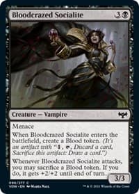 Bloodcrazed Socialite - Innistrad: Crimson Vow - Magic: The Gathering card