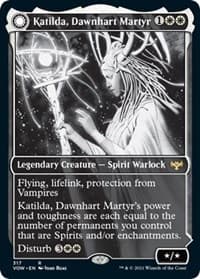 Katilda, Dawnhart Martyr (Showcase) - Innistrad: Crimson Vow - Magic: The Gathering card