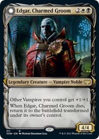 Edgar, Charmed Groom (Showcase) - Innistrad: Crimson Vow - Magic: The Gathering card