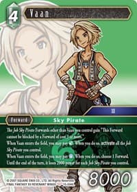 Vaan - Crystal Dominion - Final Fantasy TCG card