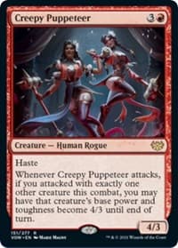 Creepy Puppeteer - Innistrad: Crimson Vow - Magic: The Gathering card