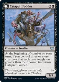 Catapult Fodder - Innistrad: Crimson Vow - Magic: The Gathering card