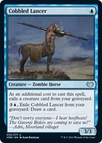 Cobbled Lancer - Innistrad: Crimson Vow - Magic: The Gathering card