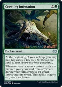 Crawling Infestation - Innistrad: Crimson Vow - Magic: The Gathering card