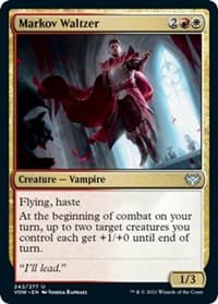 Markov Waltzer - Innistrad: Crimson Vow - Magic: The Gathering card