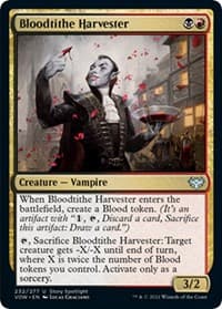 Bloodtithe Harvester - Innistrad: Crimson Vow - Magic: The Gathering card