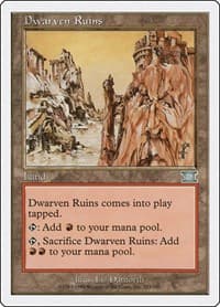 Dwarven Ruins - Classic Sixth Edition - Magic: The Gathering card