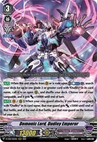 Demonic Lord, Dudley Emperor - D-VS01: V Clan Collection Vol.1 - Cardfight Vanguard card