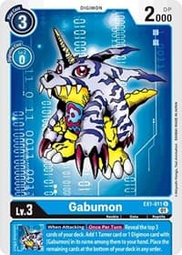 Gabumon - Classic Collection - Digimon Card Game card