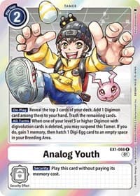 Analog Youth - Classic Collection - Digimon Card Game card