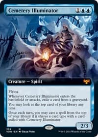 Cemetery Illuminator (Extended Art) - Innistrad: Crimson Vow - Magic: The Gathering card