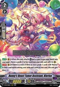 Bunny's Beast Tamer Assistant, Klorina - D-VS01: V Clan Collection Vol.1 - Cardfight Vanguard card
