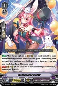 Masquerade Bunny - D-VS01: V Clan Collection Vol.1 - Cardfight Vanguard card