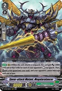 Spear-attack Mutant, Megalaralancer - D-VS01: V Clan Collection Vol.1 - Cardfight Vanguard card