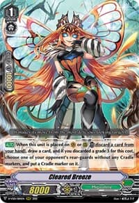 Cleared Breeze - D-VS01: V Clan Collection Vol.1 - Cardfight Vanguard card