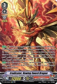 Eradicator, Vowing Sword Dragon (SP) - D-VS01: V Clan Collection Vol.1 - Cardfight Vanguard card