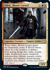 Odric, Blood-Cursed - Innistrad: Crimson Vow - Magic: The Gathering card