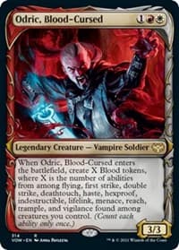 Odric, Blood-Cursed (Showcase) - Innistrad: Crimson Vow - Magic: The Gathering card