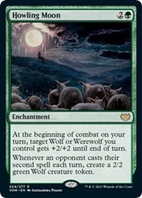 Howling Moon - Innistrad: Crimson Vow - Magic: The Gathering card