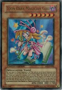 Toon Dark Magician Girl - Sneak Preview Series 2 - YuGiOh card